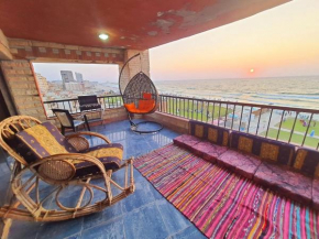 Hotel appartment alexandria sea view 3 bedrooms 2 toilets wifi 5th floor Bellevue village agami available all year days & 5 heavy blanket available